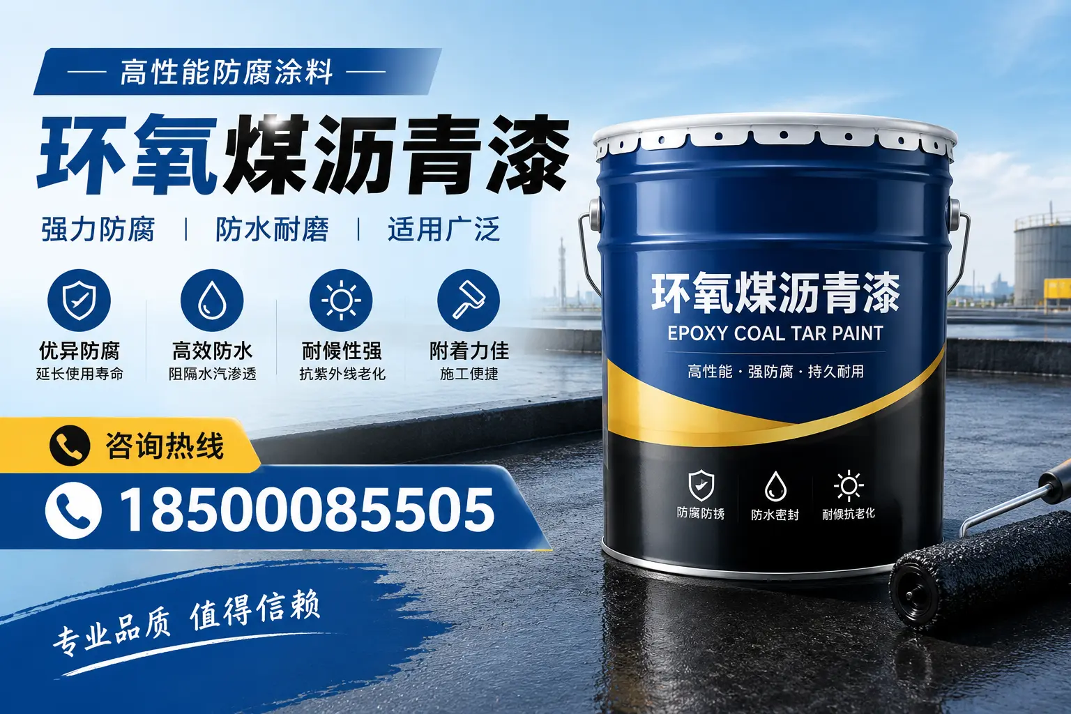 环氧煤沥青漆的主要成分与功能，肇庆用户深度了解